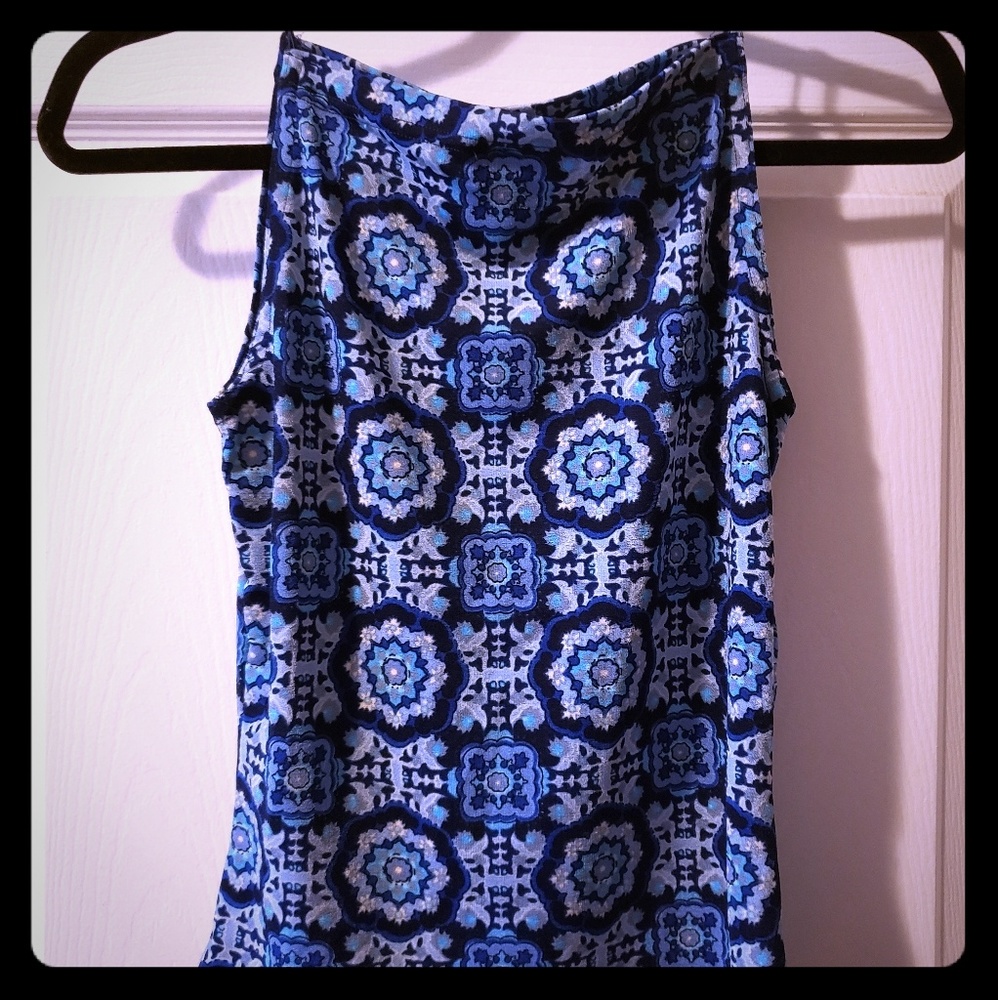 Boho Medallion Print Tank Top